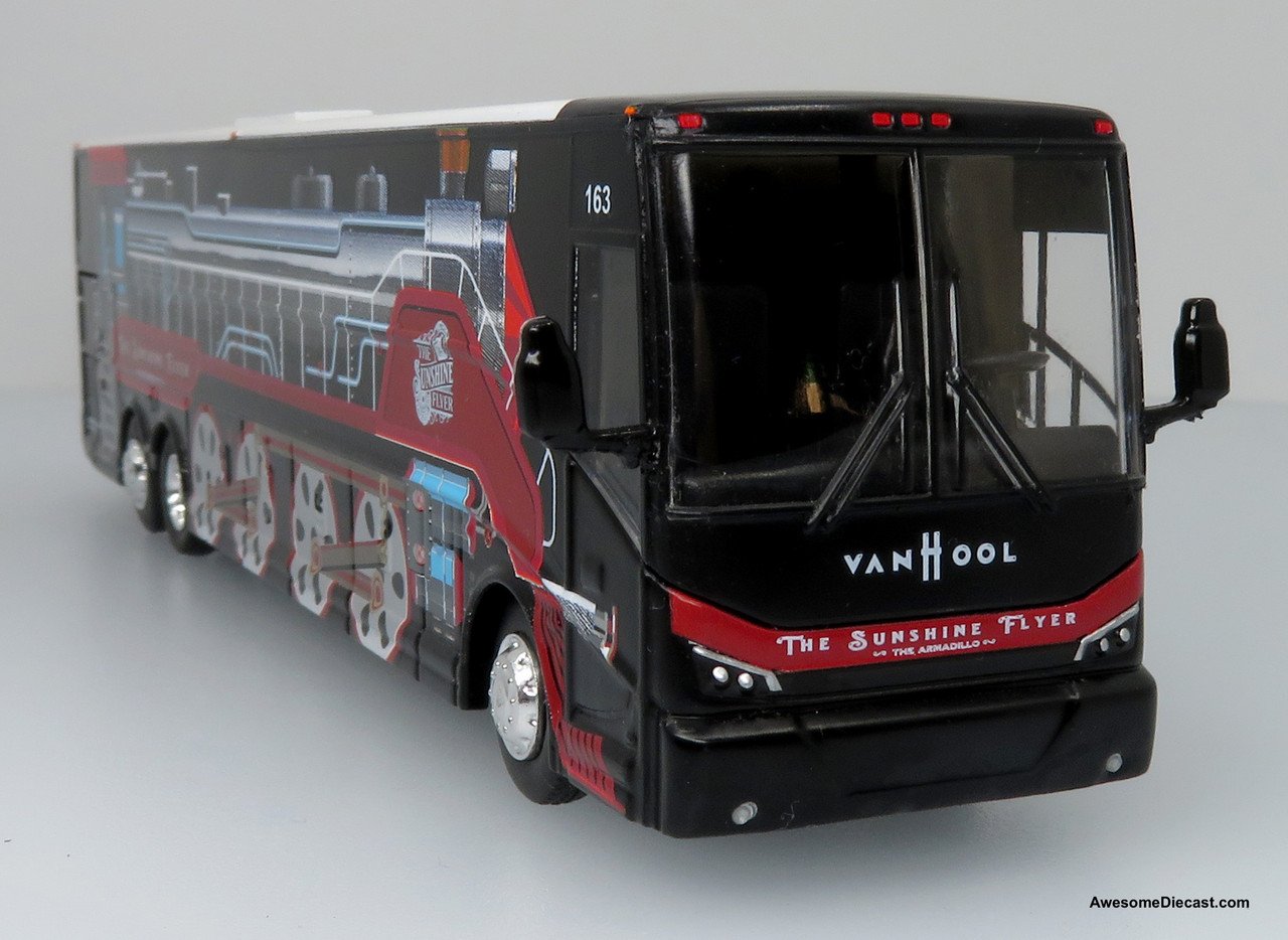 Iconic Replicas Vanhool CX-45 Flix Coach Bus 1/87 Scale-HO Scale-Rare New Old Stock 5 Long Adult Collectible