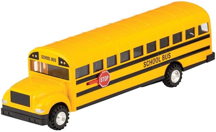 Schylling Large School Bus Die Cast Toy